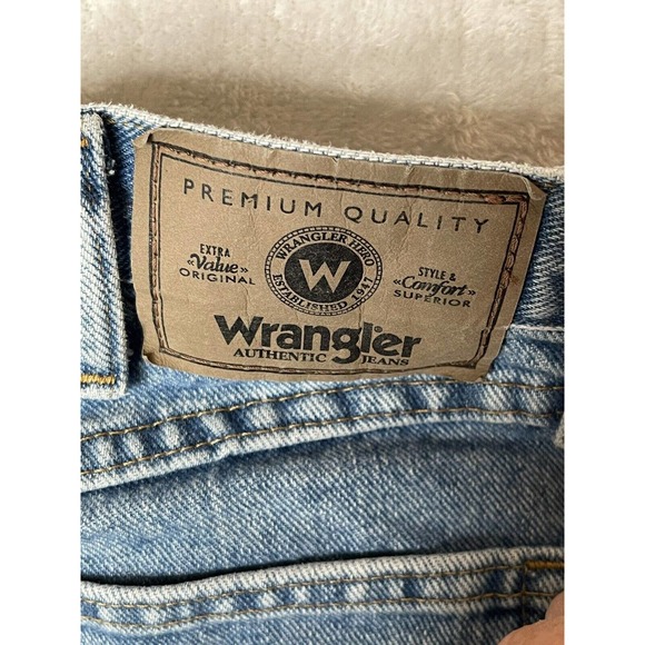 Men’s Wrangler Relaxed Fit Straight Denim Jeans 97601SB Blue Comfort W34 x L30 - Picture 5 of 9